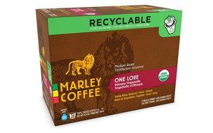 Marley Coffee, Lively Up!, Organic Espresso Roast, 24 Single Serve RealCups N15