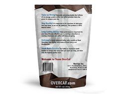 Overcaf Coffee - Medium Roast Whole Bean - High Caffeine - High Quality Fresh Beans - The Strongest High Energy... N2