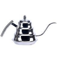 YaeKoo 1.2L Stainless Steel Coffee Drip Kettle,Gooseneck Stainless Steel Drip Pot for Coffee &amp; Tea N5