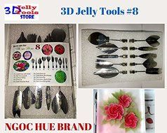 3d Gelatin Art Tools - Type 8 - 3d Jelly Cake Tools - 10 Pcs/set