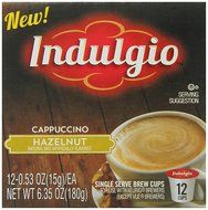 Indulgio Pumpkin Spice Cappuccino Special Edition for Keurig K-Cup Brewers, 12 Count (Pack of 6) N12