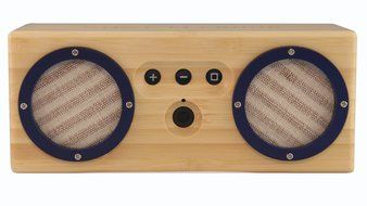 Otis &amp; Eleanor Bongo Bamboo Wood Bluetooth Speaker, Cape Town N22