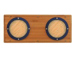 Otis &amp; Eleanor Bongo Bamboo Wood Bluetooth Speaker, Cape Town N30