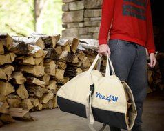 Yes4All InfiDeals Best Wood Bag - Premium Quality Firewood Carrier with Durable Material - &sup2;0SMJR N4