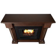 Real Flame Verona Ventless Gel Fireplace White