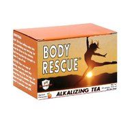 Body Rescue Alkalizing Tea, Apricot, 20 Count