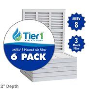 16x16x2 Filtrete Dust &amp; Pollen Comparable Air Filter MERV 8 - 6PK N2