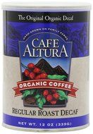 Cafe Altura Ground Organic Coffee, Regular Roast, 12 Ounce (Pack of 3) N7