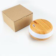 FLOVEME 300ml Aromatherapy Essential Oil Diffuser Personal Ultrasonic Cool Mist Humidifier with 7 Colors Changing... N3