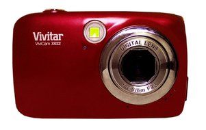 Vivitar X022 10.1MP Digital Camera 4x Zoom - Royal Red - New - Retail Packaging
