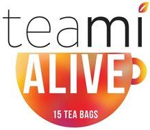 TEAMI BLENDS ALIVE TEA - Natural Energy Boosters, Remove Toxins &amp; Speed Metabolism - Eliminating Chronic Exhaustion... N2