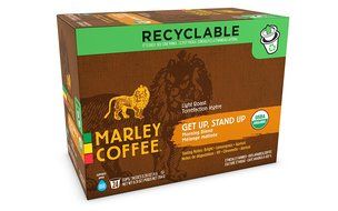 Marley Coffee, Lively Up!, Organic Espresso Roast, 24 Single Serve RealCups N24