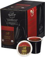 Marley Coffee, Lively Up!, Organic Espresso Roast, 24 Single Serve RealCups N25