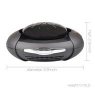 Car Air Purifier, Byter Car Air Freshener HEPA, Smoke Odor Eliminator and Car Interior Ionizer Remove Dust,Methanal... N2