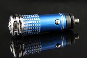Youzee ABS Mini Car Air Cleaner Purifier Filter Anion Ozone Generator Ionizer (Black) N2