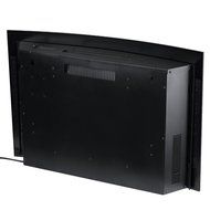 Homgeek 1500W Wall Mount Adjustable Electric Fireplace 3D Flame Heater with Remote Control, XL Large 35"22" Black N2