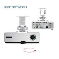 QualGear PRB-717-WHT Universal Ceiling Mount Projector Accessory