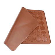 Round Circle Silicone Mat Macarons 48 Holes Jelly Fondant Cake Chocolate Mold Bakeware Silicone Tool Baking Pan