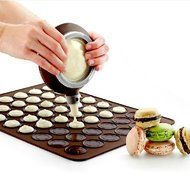 Round Circle Silicone Mat Macarons 48 Holes Jelly Fondant Cake Chocolate Mold Bakeware Silicone Tool Baking Pan N2