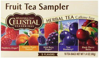 Celestial Seasonings Fruit Tea Sampler Tea Bags - 18 ct