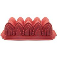 Freshware Rose Pattern Pound Cake Silicone Mold and Pan N7
