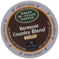 Green Mountain Coffee Medium Roast K-Cup for Keurig Brewers, Vermont Country Blend Decaf Coffee (Pack of 96)