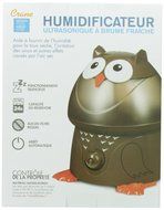 Crane Adorable Ultrasonic Cool Mist Humidifier with 2.1 Gallon Output per Day - Owl N2