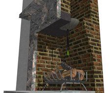 Flueblocker 11x19" Chimney Sheep Plug