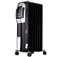 Homeleader 600W Oil Filled Radiator Heater, Portable Space Heater, Thermostat control, DF-600H1-7 N8