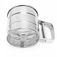 Loriver Stainless Steel 3 Cup Flour Sifter/ Sieve, Great for Sifting Flour, Confectioners Sugar, Cocoa Powder... N4