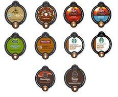 30 Count - VUE Cups MEDIUM ROAST COFFEE Variety Sampler Pack *NO DECAF (10 Different Flavors, 3 VUE Cups Each)