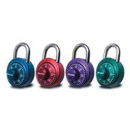 Master Lock Padlock Colors 1-7/8quot; Red Blue Purple Carded N2