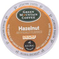 Green Mountain Coffee Hazelnut Decaf, Light Roasted, K-Cup Portion Pack for Keurig K-Cup Brewers, 24-Count N6