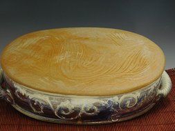 Baking/Casserole Dish, Wheel Thrown, Handmade N14