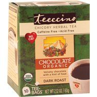 Teeccino Herbal Coffee, French Roast, Caffeine-Free, 25-Count Tea Bag