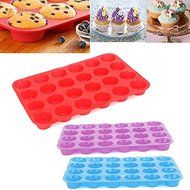 "24 Cavity Cake Cookies Pan Mold Chocolate Baking Molds Moulds" shopping N7