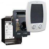 Cadet CBC103TCH Wall Heater, 1000W 240/120V Com-Pak Bathroom Heater Assembly w/Thermostat, Timer, Wall Can &amp; Grill...