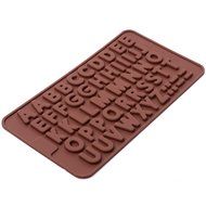 Xcellent Global Letters / Numbers / Symbols Mold for Ice / Chocolate Decorating Silicone Mold Tray Random Color... N3