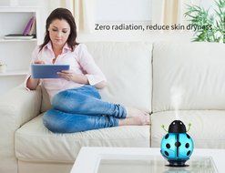 Happy-top Beatles Cool Mist Humidifier, 260ml Ultrasonic Whisper-quiet USB Portable Air Diffuser Purifier Atomizer... N20
