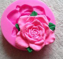 Design 179 Rose Shape Silicone 3D Cake Fondant Mold, Cake Decoration Tool, Food Grade Material