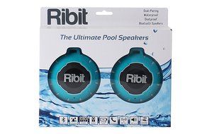 Ribit&trade; Red Waterproof Bluetooth Speakers - IPX7 Outdoor Wireless Speakers - Best Bluetooth Speakers for Pool and... N8