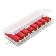 Beauty Clubs Portable Hard Plastic Battery Case Holder Storage Box N6