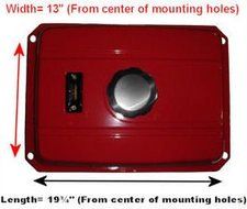 5 Gallon Universal Secondary Fuel Gas Tank Generator Filter Cap Gauge Petcock