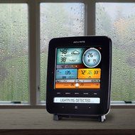 AcuRite 01022M Pro Weather Station with Lightning, Rain, Wind, Temperature, Humidity &amp; Weather Ticker N3