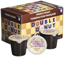 Double Donut Single Serve Cups for Keurig K Cup Brewer, 48 Count