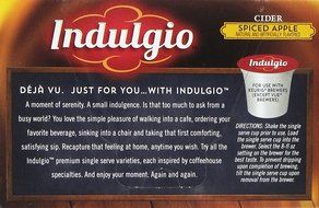Indulgio Pumpkin Spice Cappuccino Special Edition for Keurig K-Cup Brewers, 12 Count (Pack of 6) N24