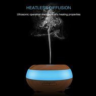 FLOVEME 300ml Aromatherapy Essential Oil Diffuser Personal Ultrasonic Cool Mist Humidifier with 7 Colors Changing... N6