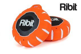 Ribit&trade; Red Waterproof Bluetooth Speakers - IPX7 Outdoor Wireless Speakers - Best Bluetooth Speakers for Pool and... N11