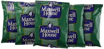 Maxwell House Original Roast Ground Coffee, 10-Count Filter Packs (Pack of 4) N23