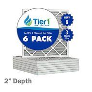 16x22x2 Filtrete Dust &amp; Pollen Comparable Air Filter MERV 8 - 6PK N2